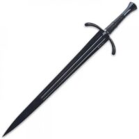 HONSHU MIDNIGHT FORGE SINGLE-HAND SWORD AND SCABBARD - UC3475